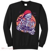 Halloween Video Gamer Skeleton Sweatshirt thumb 0