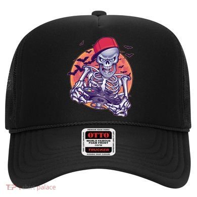 Halloween Video Gamer Skeleton Hat