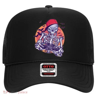 Halloween Video Gamer Skeleton Hat
