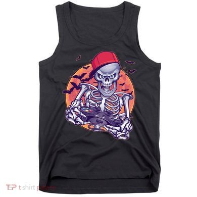 Halloween Video Gamer Skeleton Tank Top