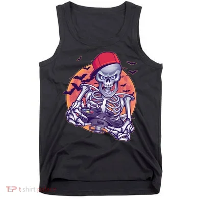 Halloween Video Gamer Skeleton Tank Top