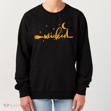 Halloween Wicked Witch Broom Women's Sweatshirt