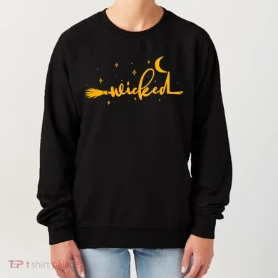 Halloween Wicked Witch Broom Women's Sweatshirt