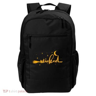 Halloween Wicked Witch Broom Backpack