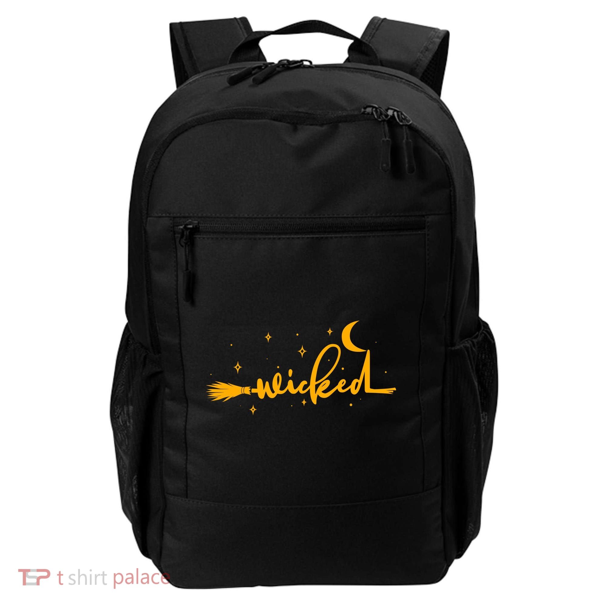 Halloween Wicked Witch Broom Backpack