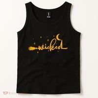 Halloween Wicked Witch Broom Tank Top thumb 2