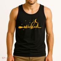 Halloween Wicked Witch Broom Tank Top thumb 3