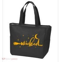 Halloween Wicked Witch Broom Tote Bag thumb 3