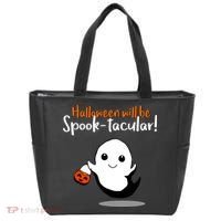 Halloween Will Be Spook-Tacular Tote Bag thumb 0