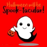 Halloween Will Be Spook-Tacular Santa Hat thumb 1