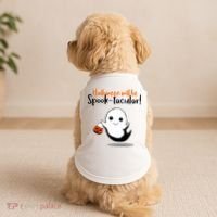 Halloween Will Be Spook-Tacular Doggie Tank thumb 2