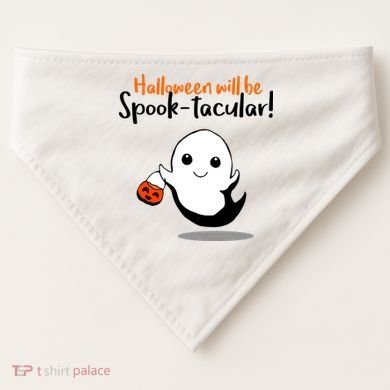 Halloween Will Be Spook-Tacular USA-Made Doggie Bandana