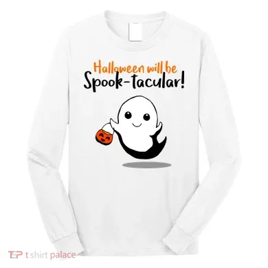Halloween Will Be Spook-Tacular Long Sleeve Shirt