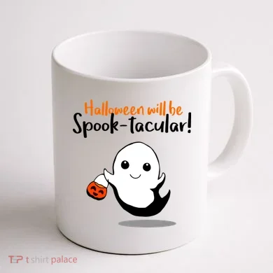 Halloween Will Be Spook-Tacular Coffee Mug back