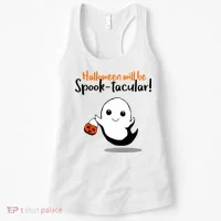 Halloween Will Be Spook-Tacular Women's Tank Top thumb 0