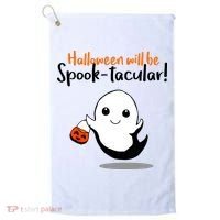 Halloween Will Be Spook-Tacular Golf Towel thumb 0