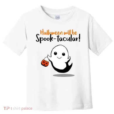 Halloween Will Be Spook-Tacular Toddler T-Shirt