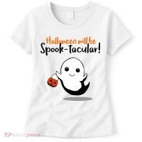 Halloween Will Be Spook-Tacular Women's T-Shirt thumb 0