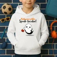 Halloween Will Be Spook-Tacular Kids Hoodie thumb 2