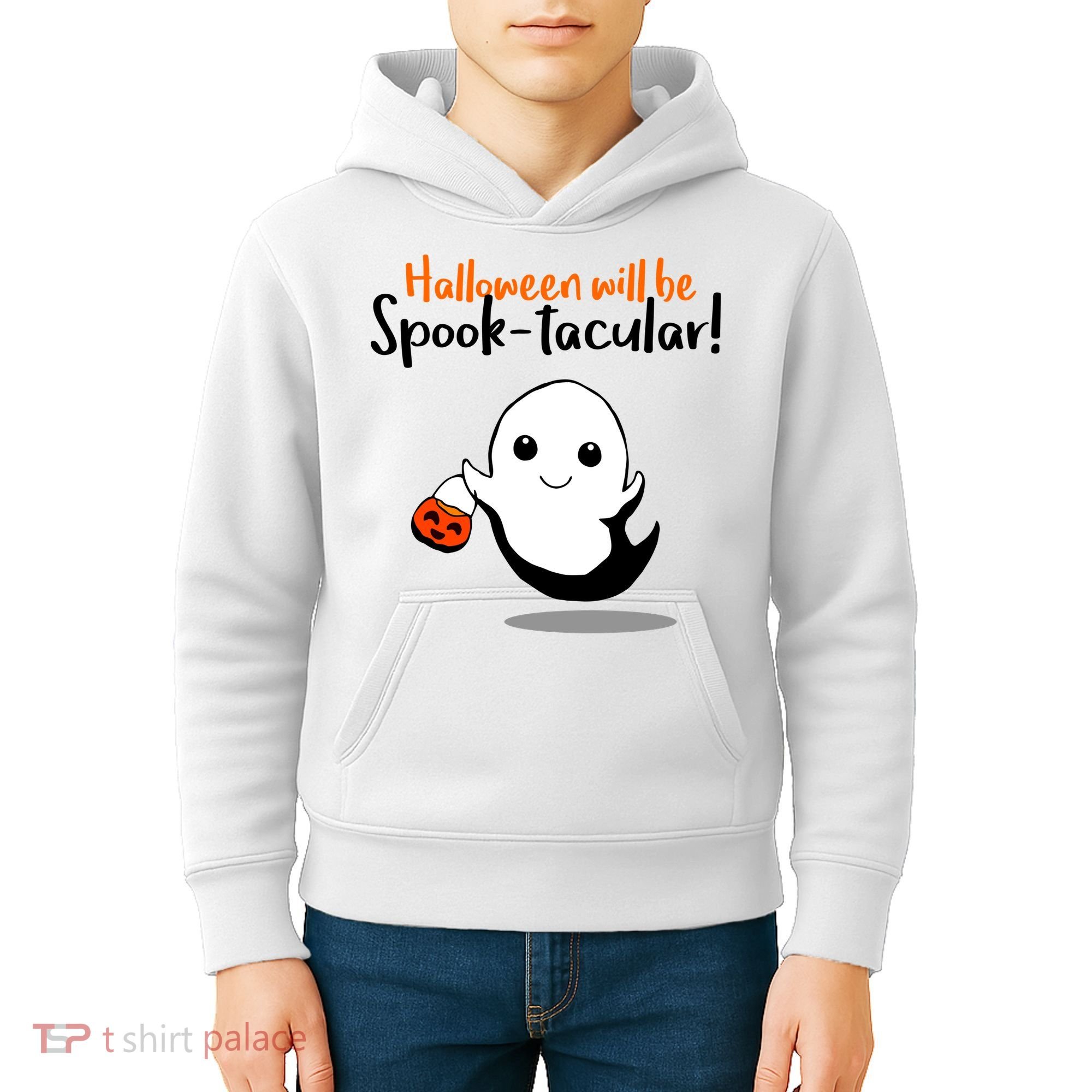 Halloween Will Be Spook-Tacular Kids Hoodie