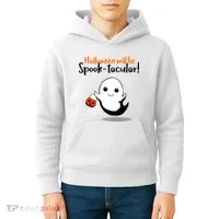 Halloween Will Be Spook-Tacular Kids Hoodie thumb 4