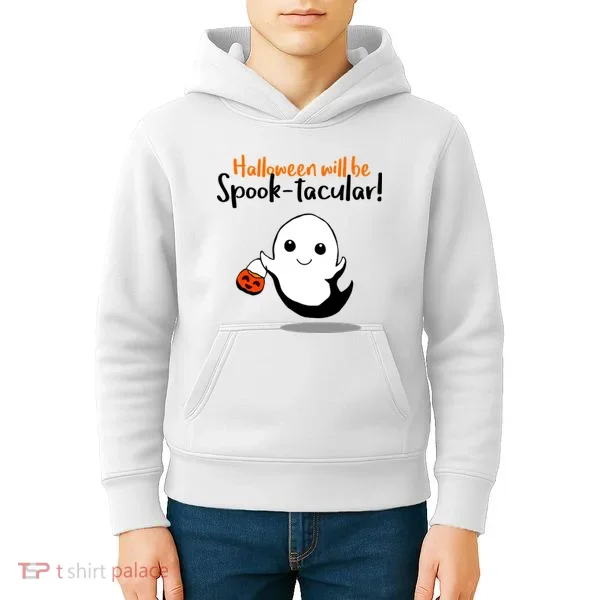 Halloween Will Be Spook-Tacular Kids Hoodie