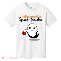 Halloween Will Be Spook-Tacular Kids T-Shirt thumb 0