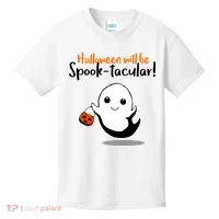 Halloween Will Be Spook-Tacular Kids T-Shirt thumb 0