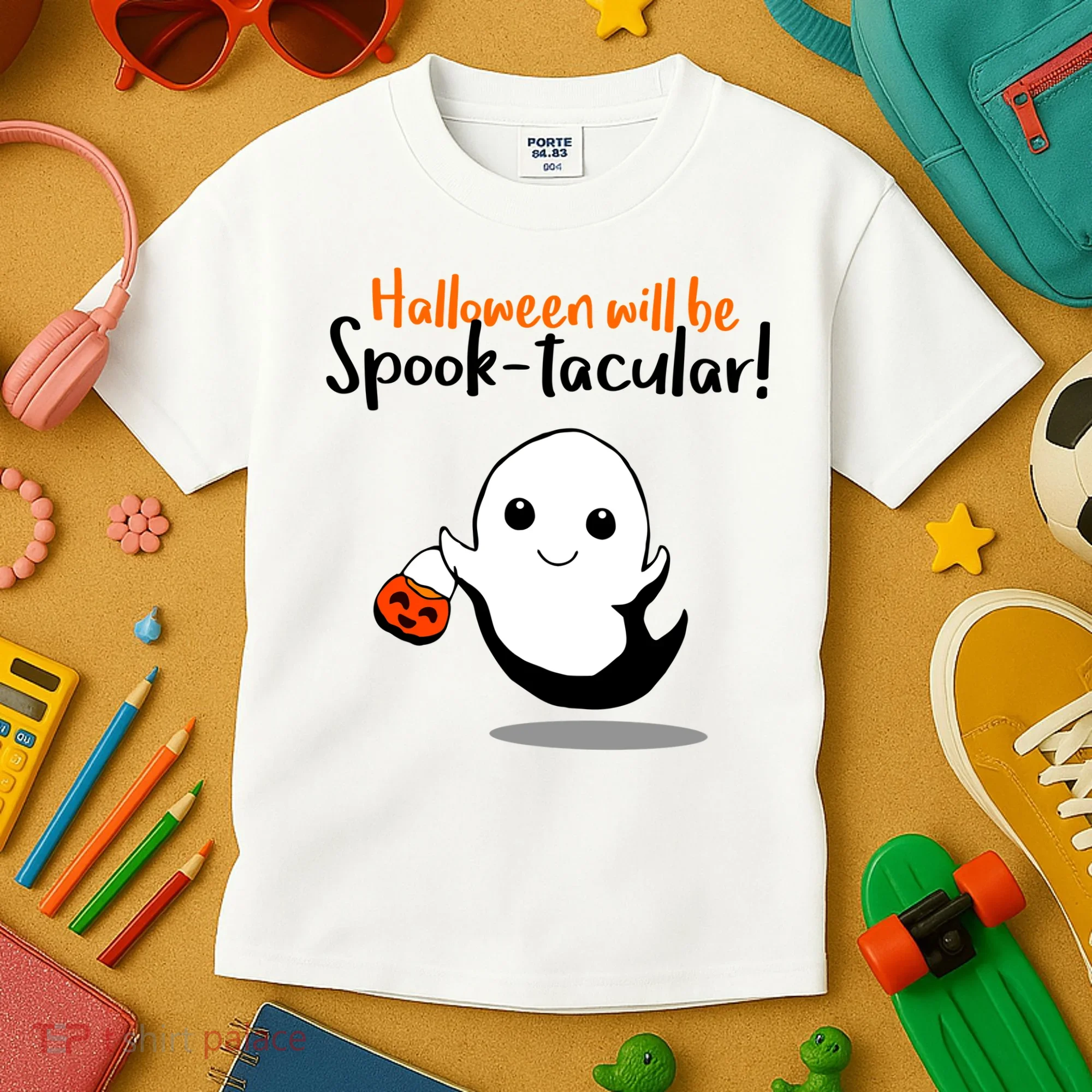 Halloween Will Be Spook-Tacular Kids T-Shirt