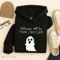 Halloween Will Be Spooktacular Ghost Hoodie thumb 4
