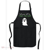 Halloween Will Be Spooktacular Ghost Apron thumb 0