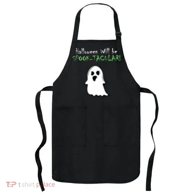 Halloween Will Be Spooktacular Ghost Apron
