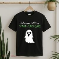 Halloween Will Be Spooktacular Ghost T-Shirt thumb 2