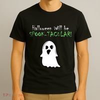 Halloween Will Be Spooktacular Ghost T-Shirt thumb 3