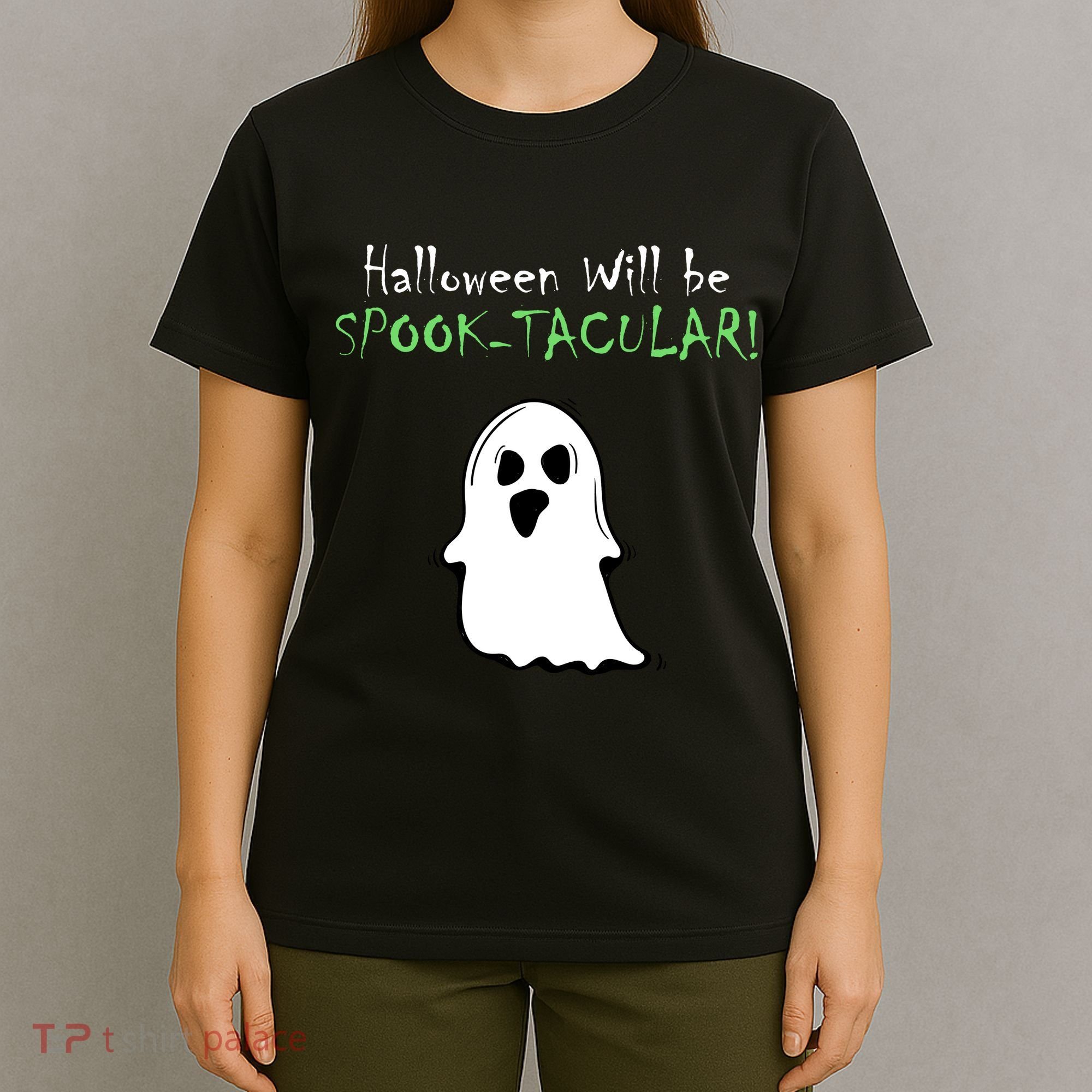 Halloween Will Be Spooktacular Ghost T-Shirt