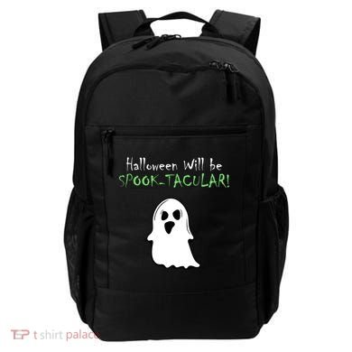 Halloween Will Be Spooktacular Ghost Backpack