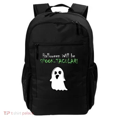 Halloween Will Be Spooktacular Ghost Backpack