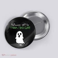 Halloween Will Be Spooktacular Ghost Button thumb 0