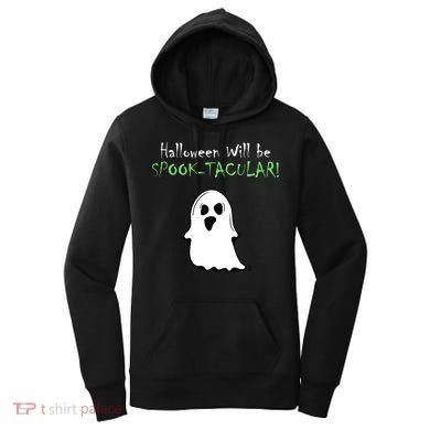 Halloween Will Be Spooktacular Ghost Women's Hoodie