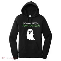 Halloween Will Be Spooktacular Ghost Women's Hoodie thumb 0