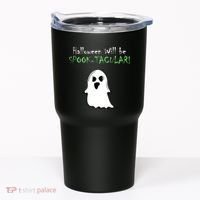 Halloween Will Be Spooktacular Ghost Tumbler thumb 0