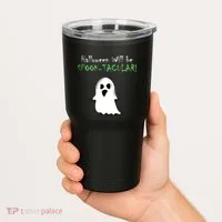 Halloween Will Be Spooktacular Ghost Tumbler thumb 2