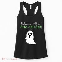 Halloween Will Be Spooktacular Ghost Women's Tank Top thumb 0