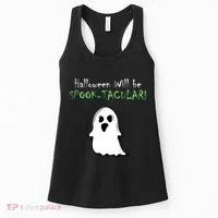 Halloween Will Be Spooktacular Ghost Women's Tank Top thumb 0