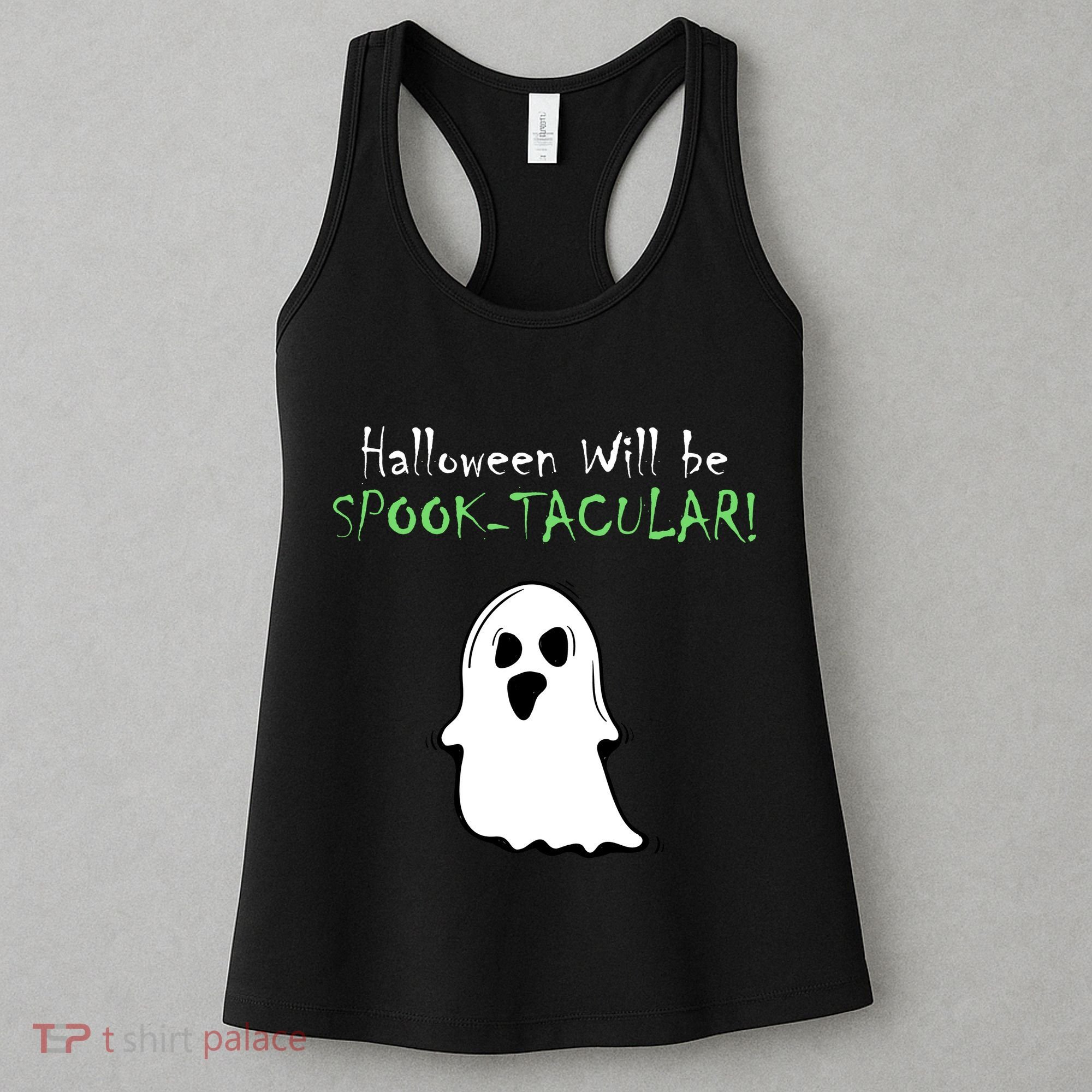 Halloween Will Be Spooktacular Ghost Women's Tank Top