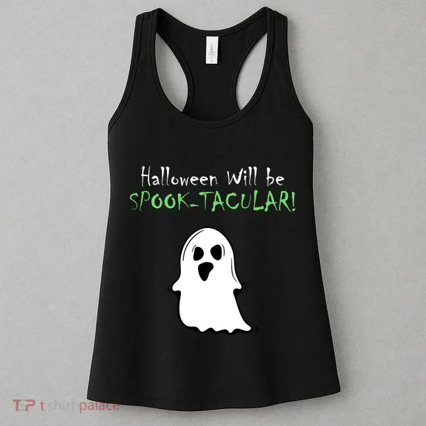 Halloween Will Be Spooktacular Ghost Women's Tank Top