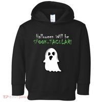 Halloween Will Be Spooktacular Ghost Toddler Hoodie thumb 0