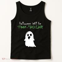 Halloween Will Be Spooktacular Ghost Tank Top thumb 2