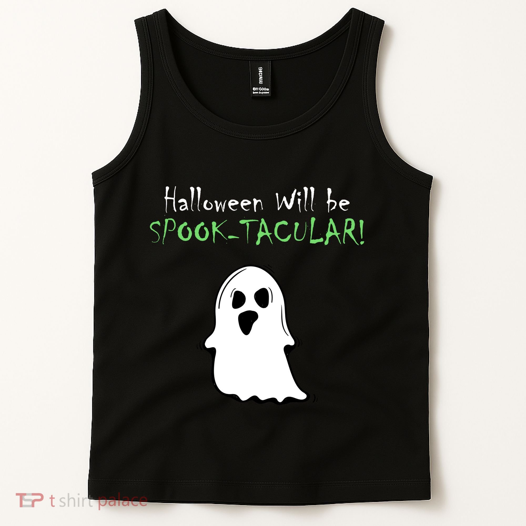 Halloween Will Be Spooktacular Ghost Tank Top