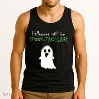 Halloween Will Be Spooktacular Ghost Tank Top thumb 3